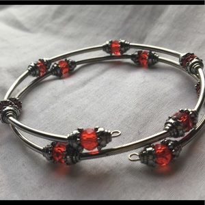 Red bead bracelet